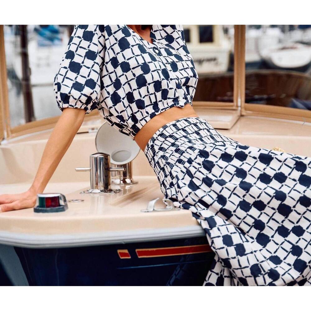 NEW CLEOBELLA helena cropped top in san marino - Picture 5 of 5